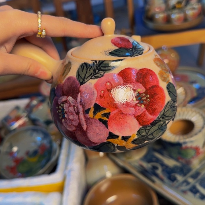 瓷片景德镇陶瓷手工手绘