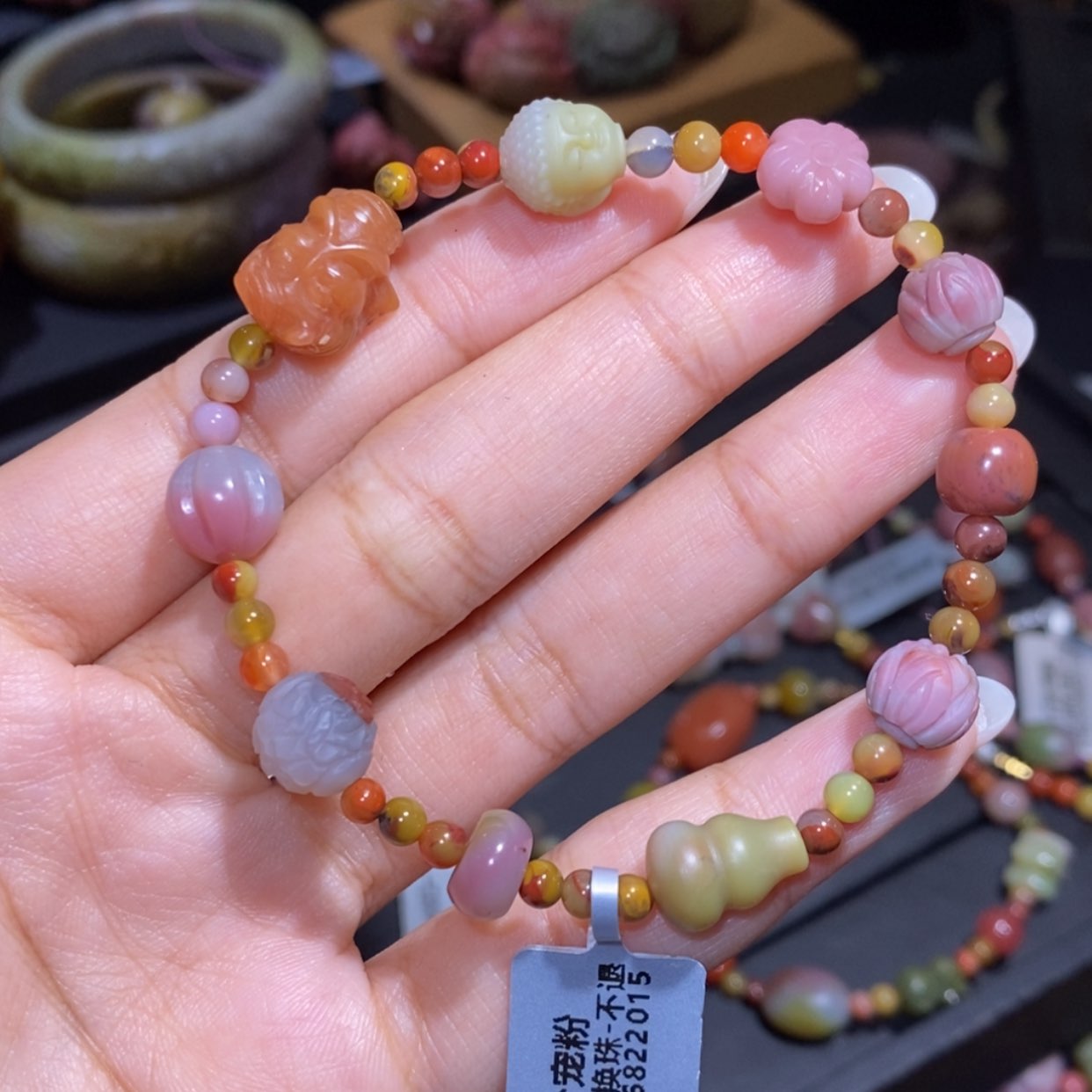 【闪购商品】未镶嵌手链玛瑙/玉髓盐源玛瑙