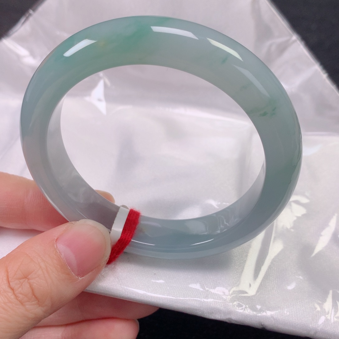 未镶嵌手镯翡翠缅甸天然翡翠手镯5455