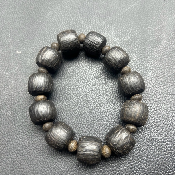 【上品文玩】沉木手串-033