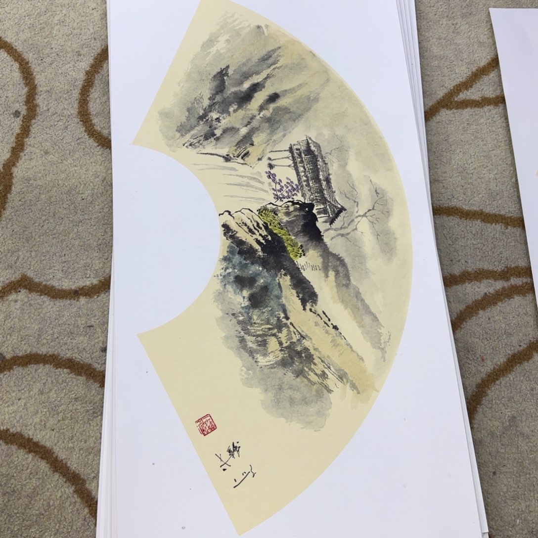 国画国画赵铁老师作品刘