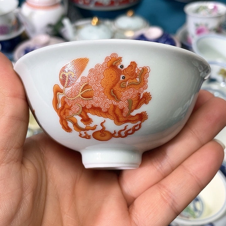 景德镇陶瓷主人杯134445