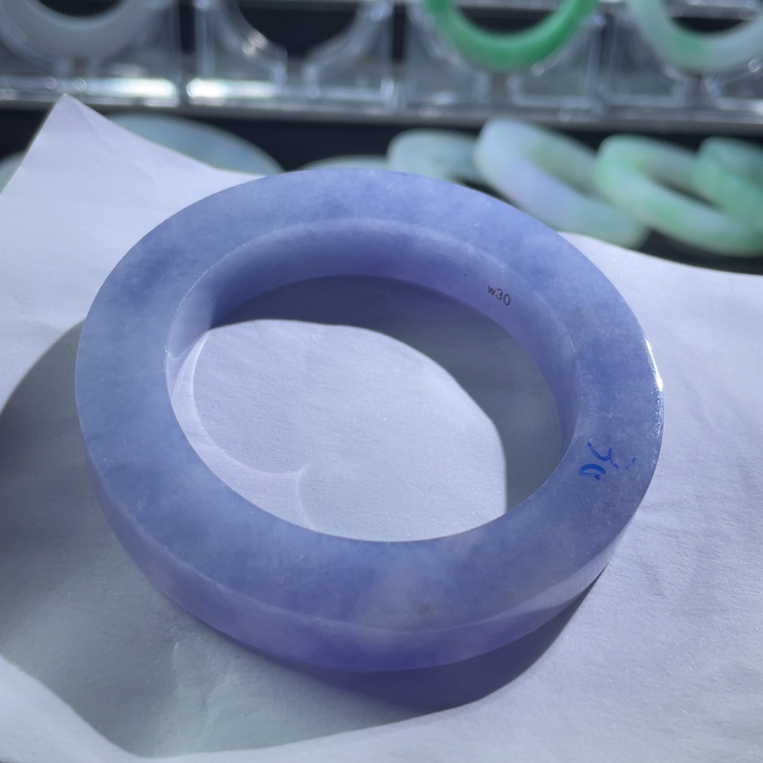 翡翠手镯未镶嵌纯天然缅甸翡翠手镯