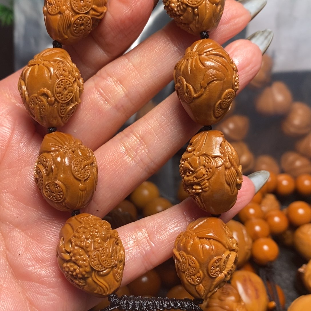 橄榄核手串/手链金蟾手串