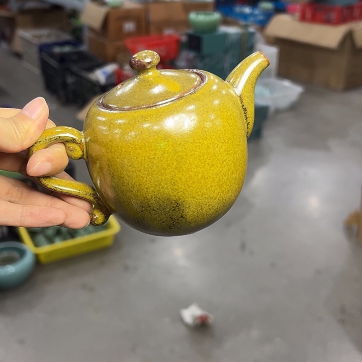 龙泉云间青瓷小米茶器