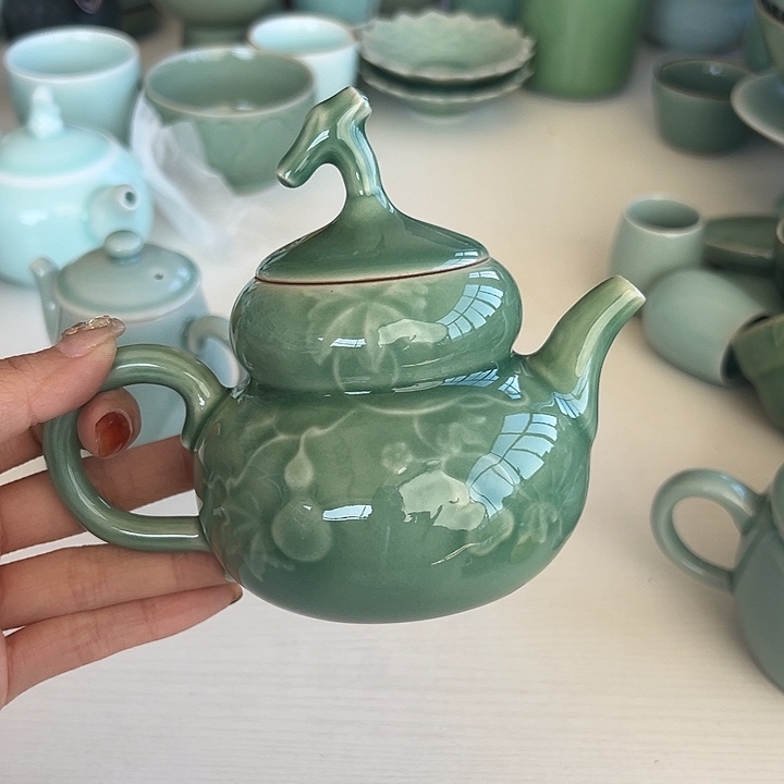 小米茶器龙泉青瓷