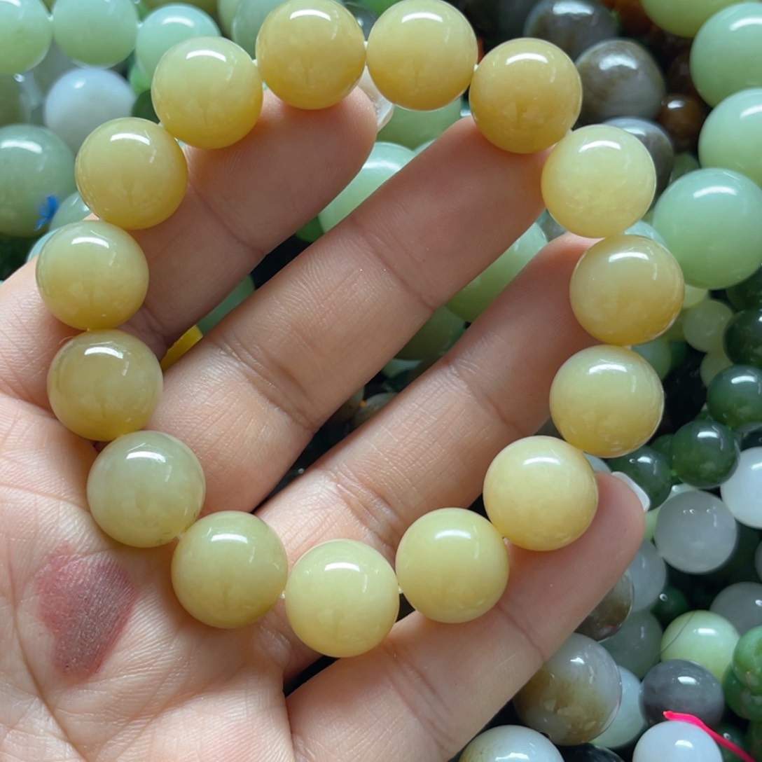 和田玉手链未镶嵌