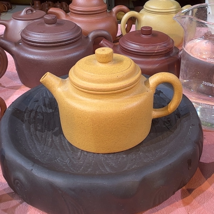 茶壶紫砂黄金段得中139cc炮嘴