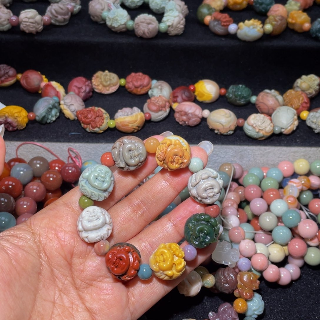 石英质玉未镶嵌手链