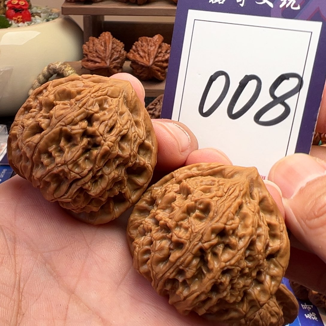 文玩核桃把件水龙纹44尺寸008号