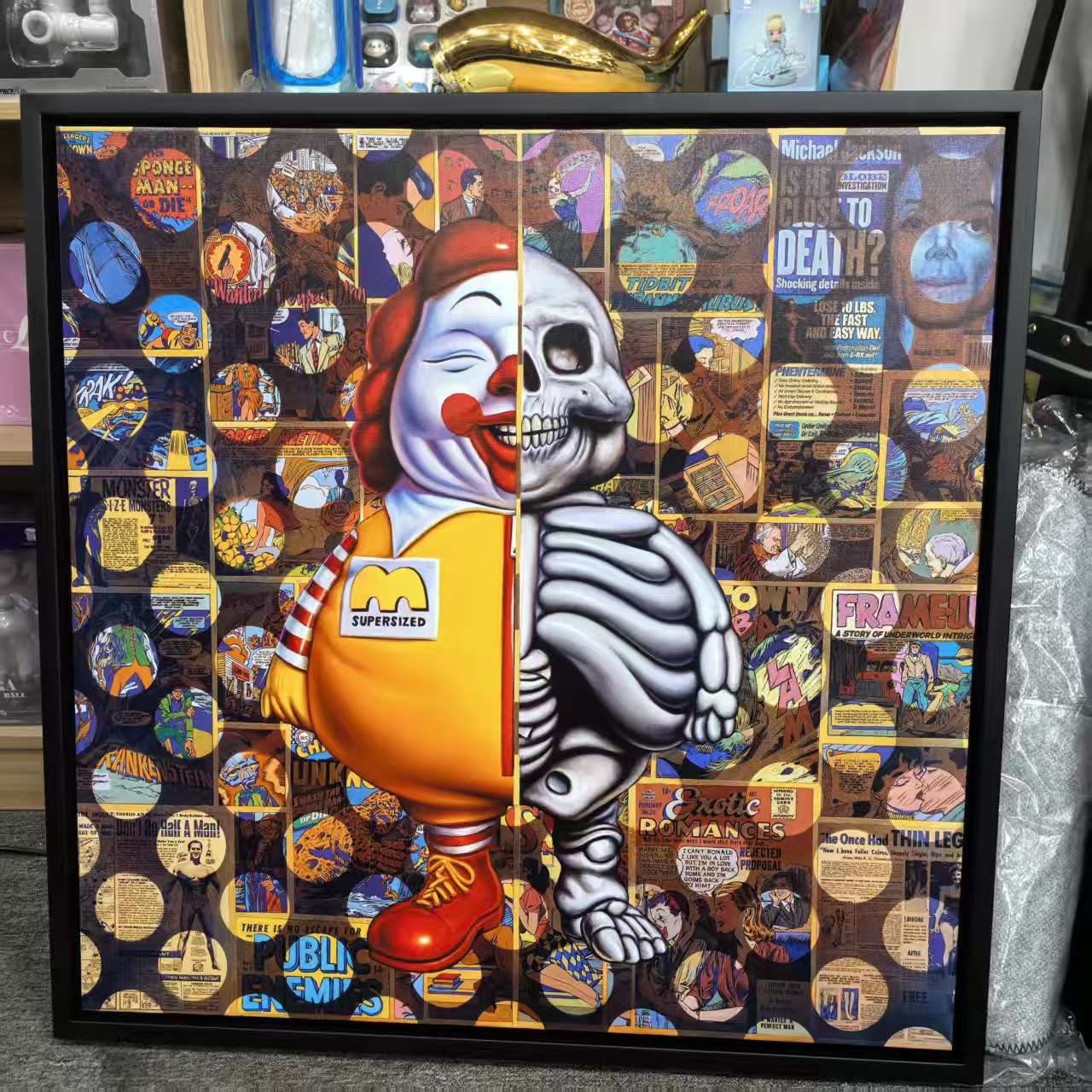 Ronenglish麦胖版画