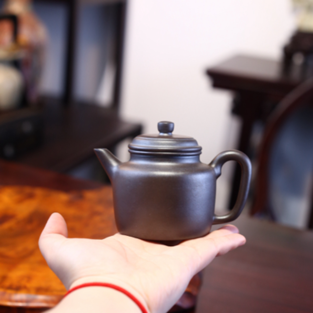 宜兴紫砂壶纯手工原矿柴烧高德钟壶功夫茶具