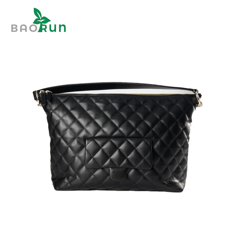 【大号菱格拉链hobo】经典时尚女士真皮时髦百搭单肩包