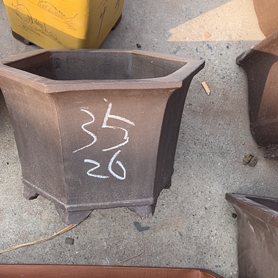 紫砂花盆透气花盆