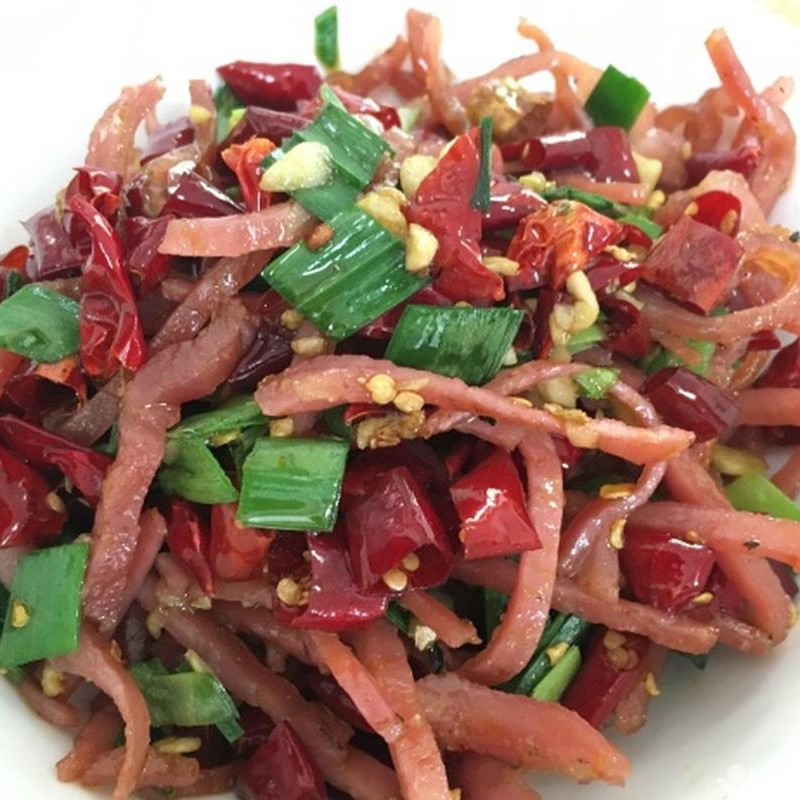 沅陵家乡特产晒兰肉