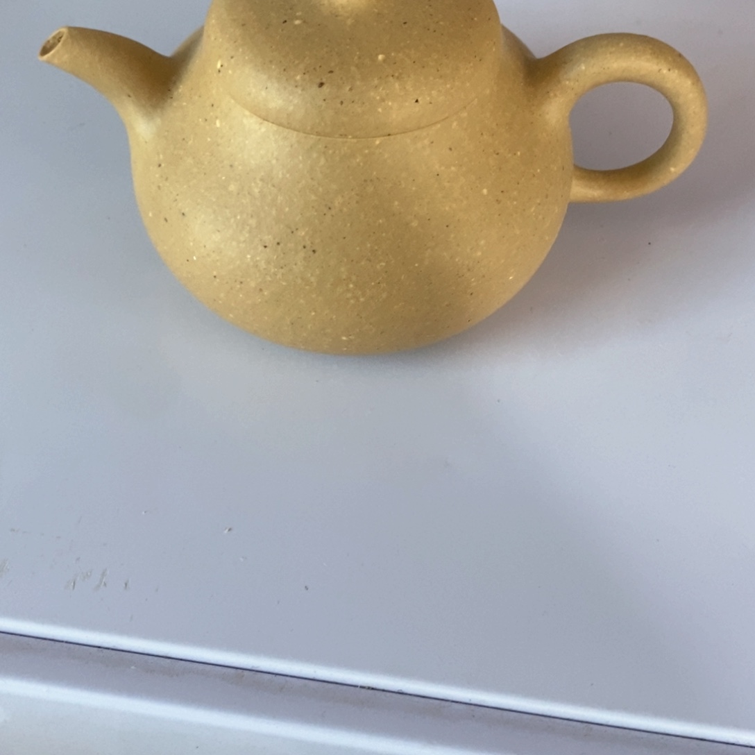 紫砂茶壶绿泥茄瓜