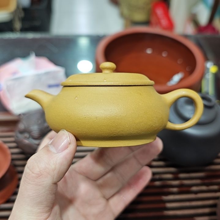 紫砂茶壶段泥明炉130cc