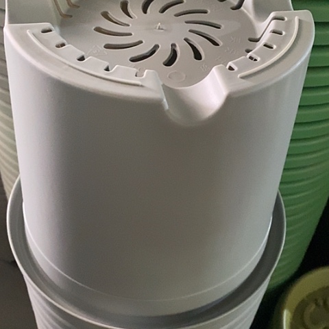 树脂四季4号微瑕灰白带托6套