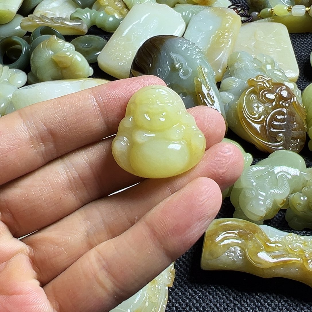 吊坠(不含链)未镶嵌和田玉