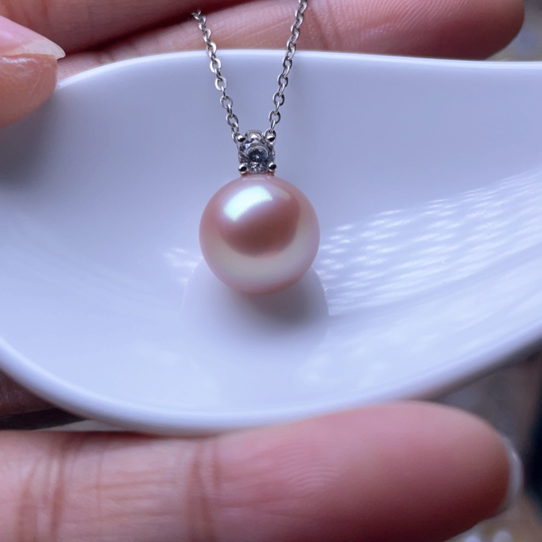 银S925镶嵌其他  路路通淡水珍珠