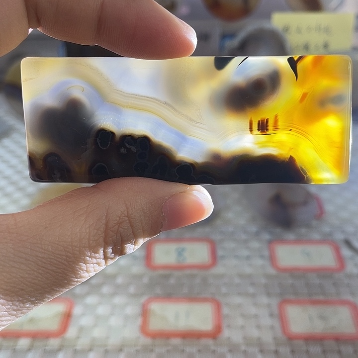 玛瑙/玉髓未镶嵌颈饰