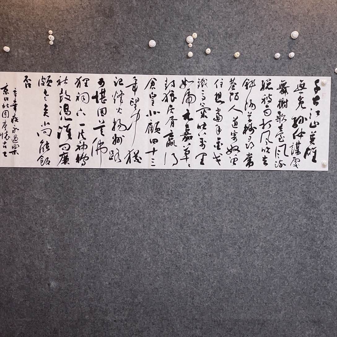 书法中书协会员杨建龙180×50