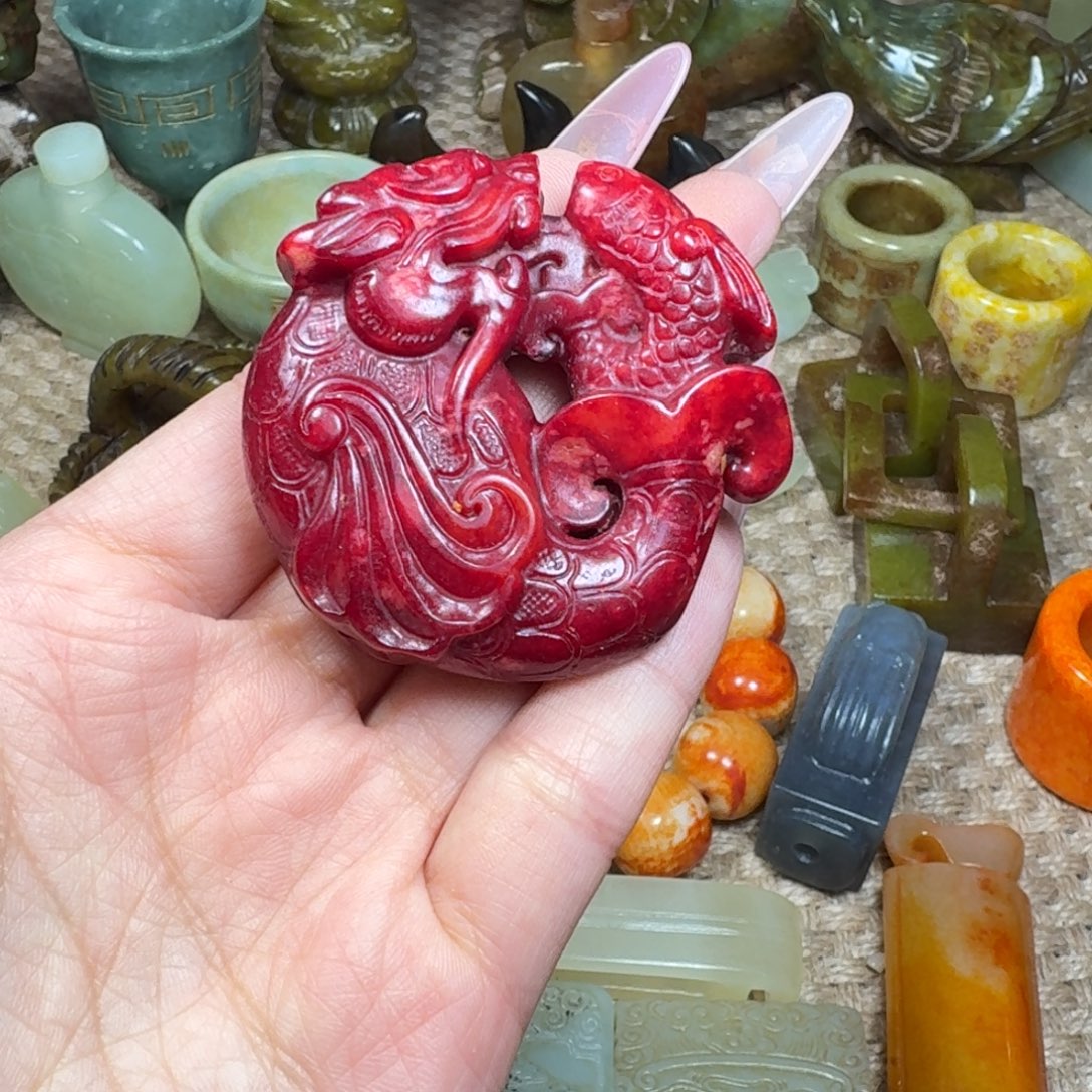 白玉菩提吊坠挂件