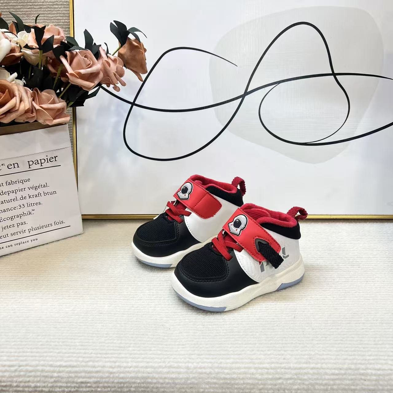 【加绒冬季上新】4033/普西拉/时尚机能透气软底减震机能学步鞋儿童