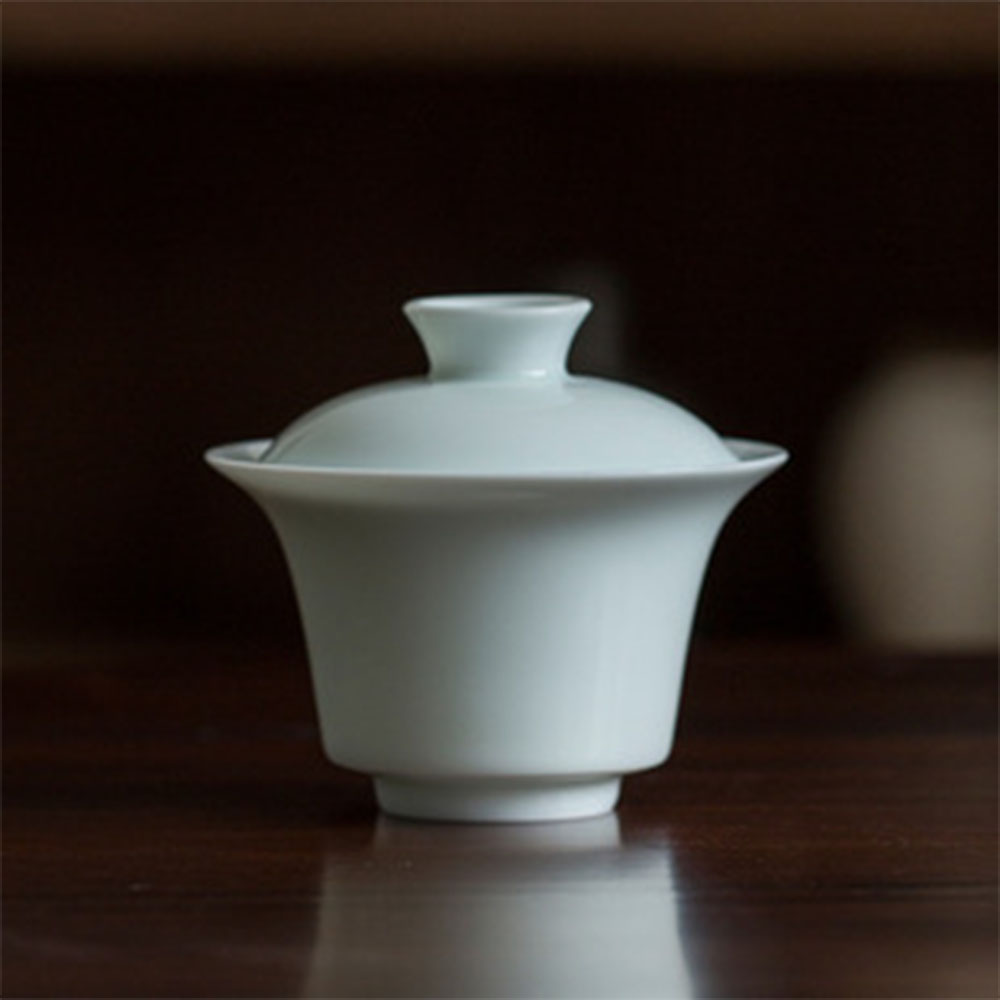 耀州窑瓷器陶瓷盖碗定制（纹饰釉色器型可自选）自用礼品收藏定制