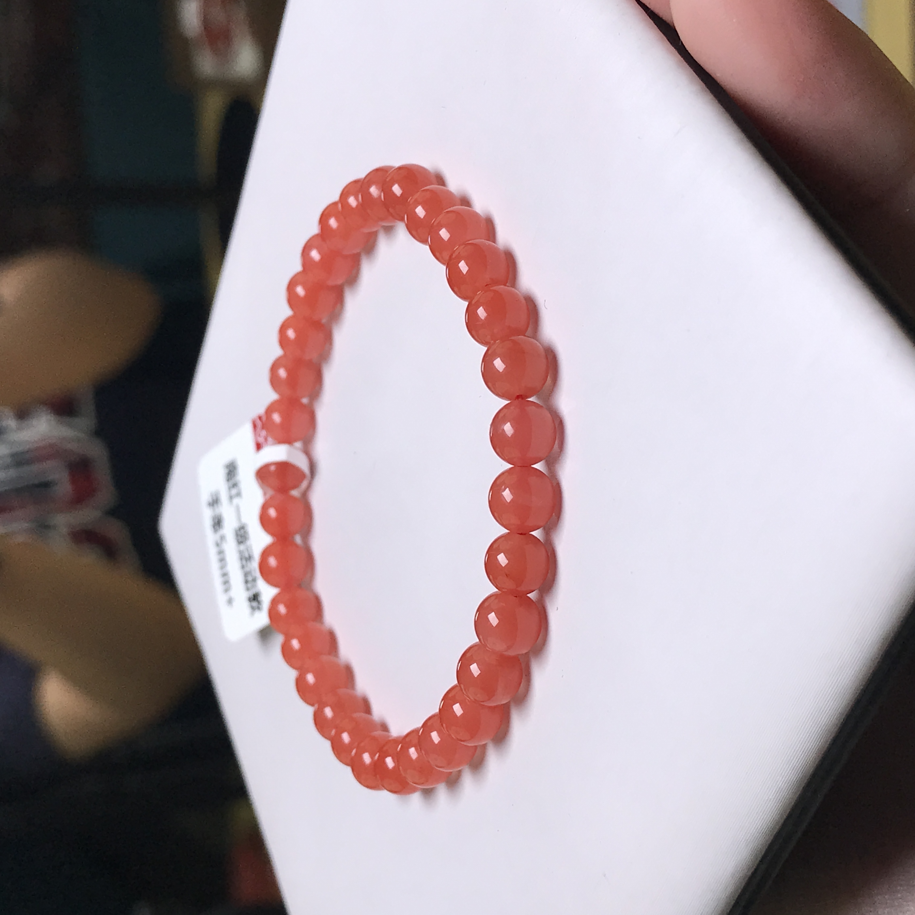 【小刘南红】南红一级活动款手串5mm+ 多样性发一 E6014