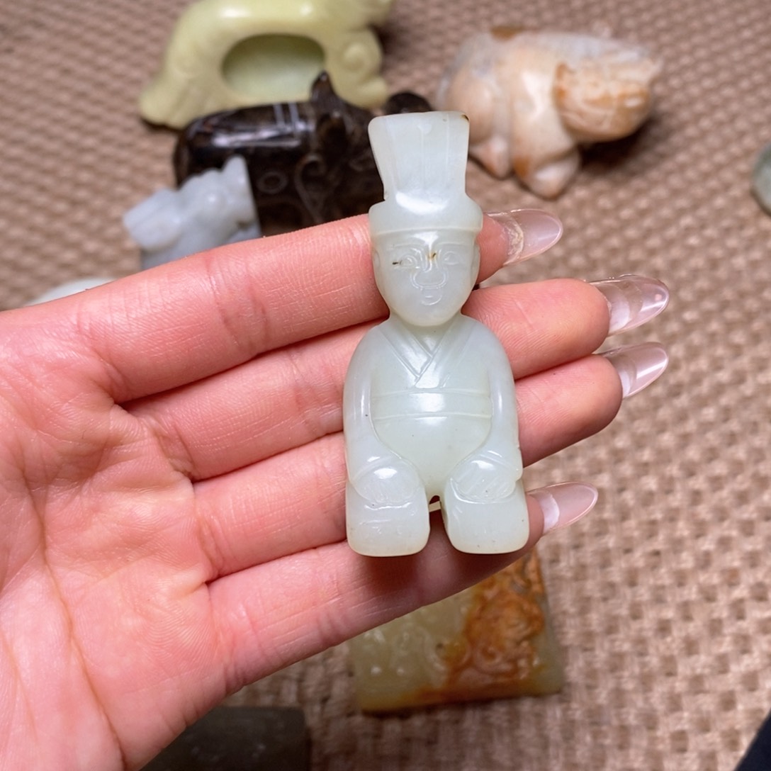 白玉菩提吊坠白玉菩提白玉菩提摆件