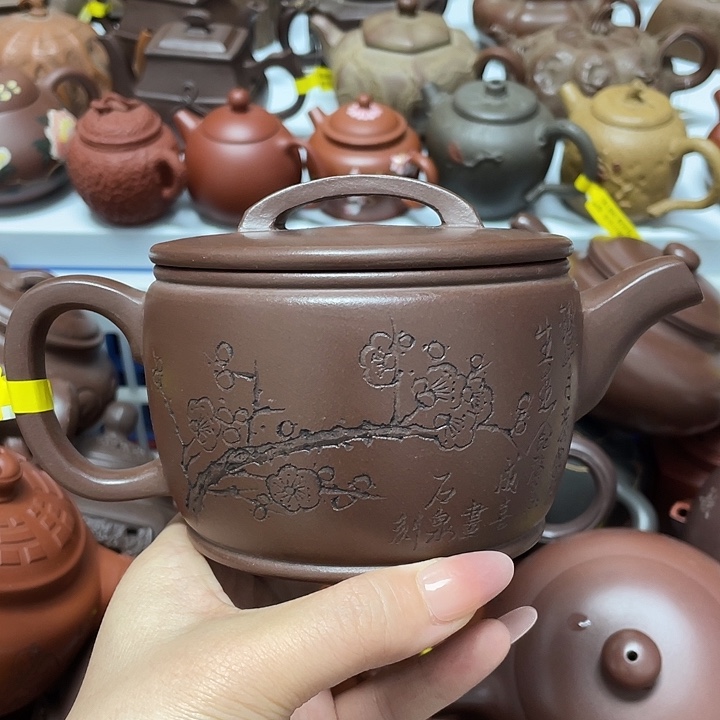 紫砂茶案500cc宜兴紫砂壶