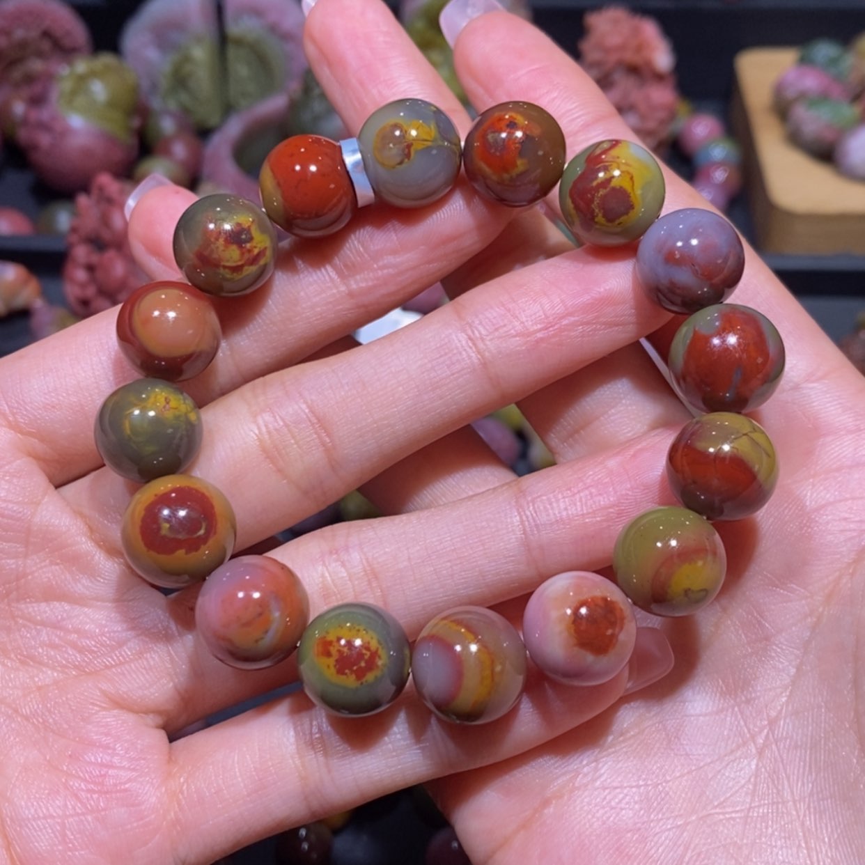 【闪购商品】玛瑙/玉髓手串未镶嵌盐源玛瑙