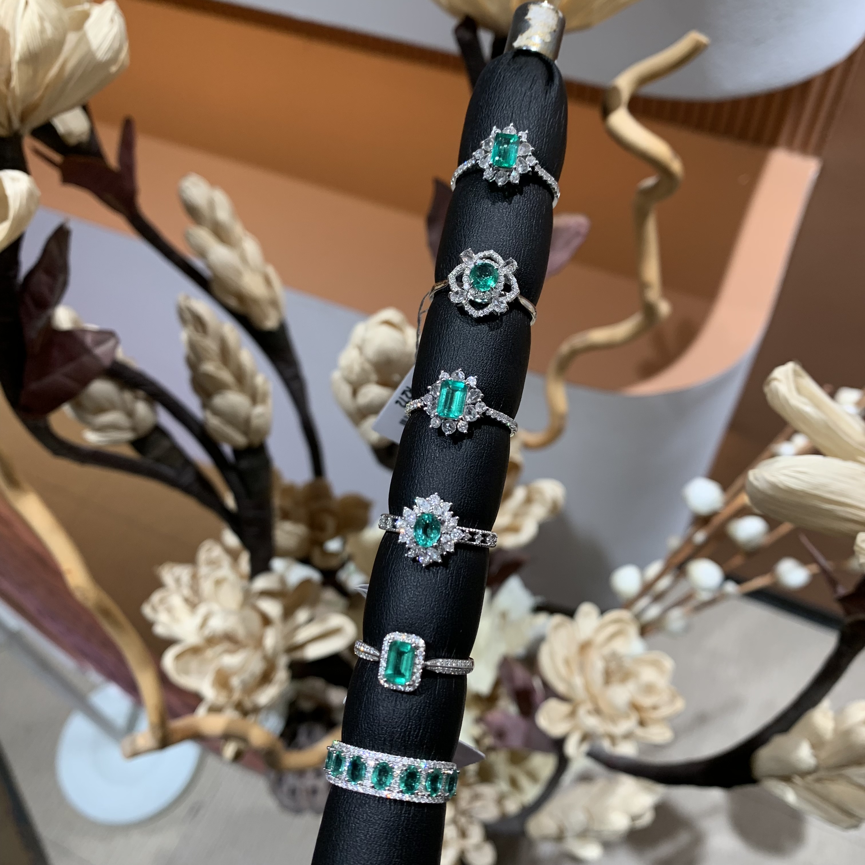 【一菲臻选】祖母绿戒指-YT6|BZM1