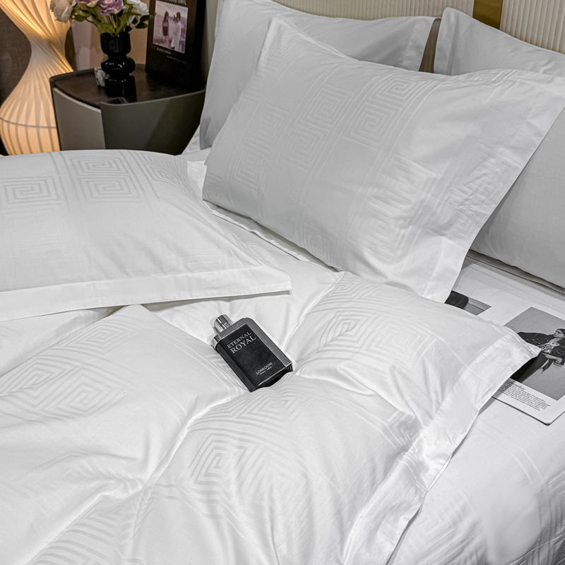 Renos/兰诺斯枕套星级双人枕酒店枕套纯白色枕套单品枕套纯白商务