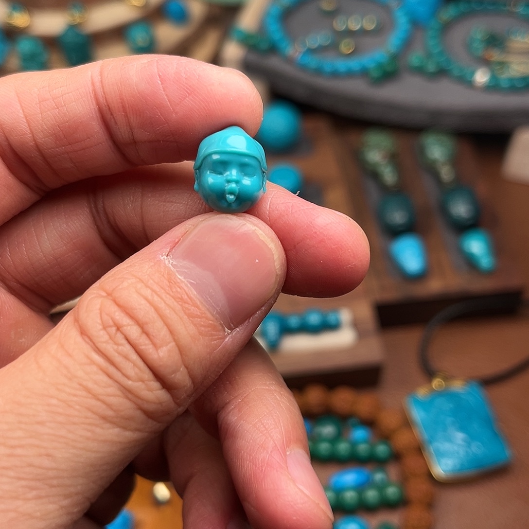 绿松石未镶嵌手串