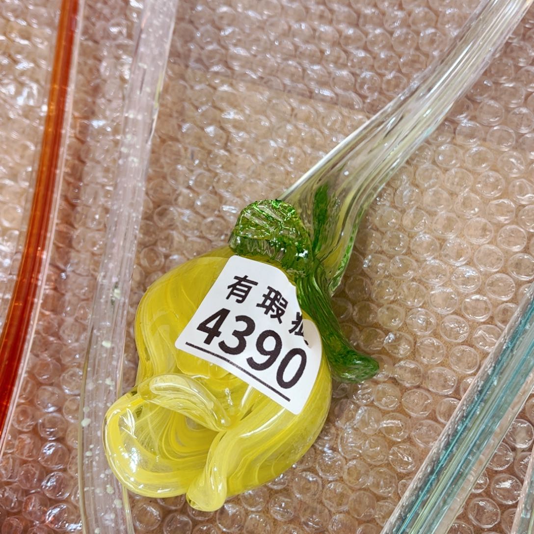 琉璃4390瑕疵 花瓶摆件