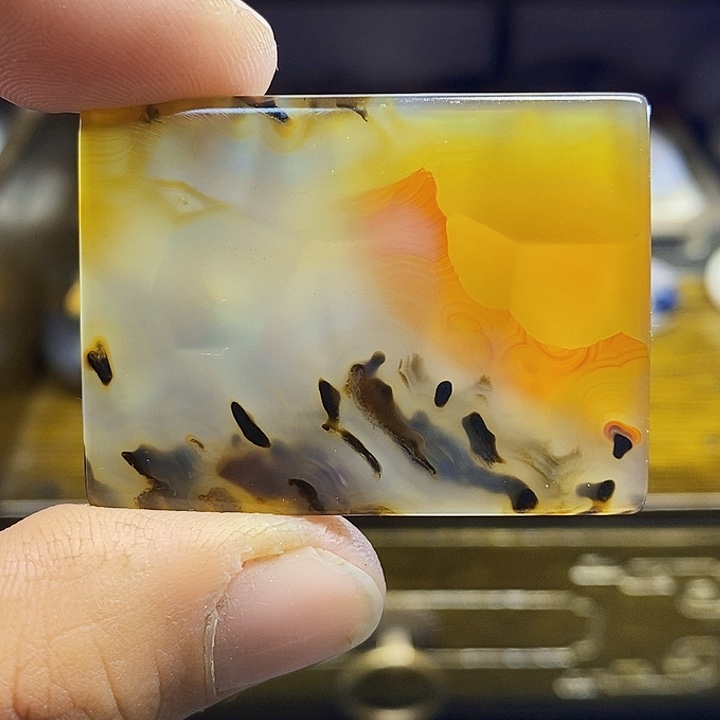 未镶嵌颈饰玛瑙/玉髓