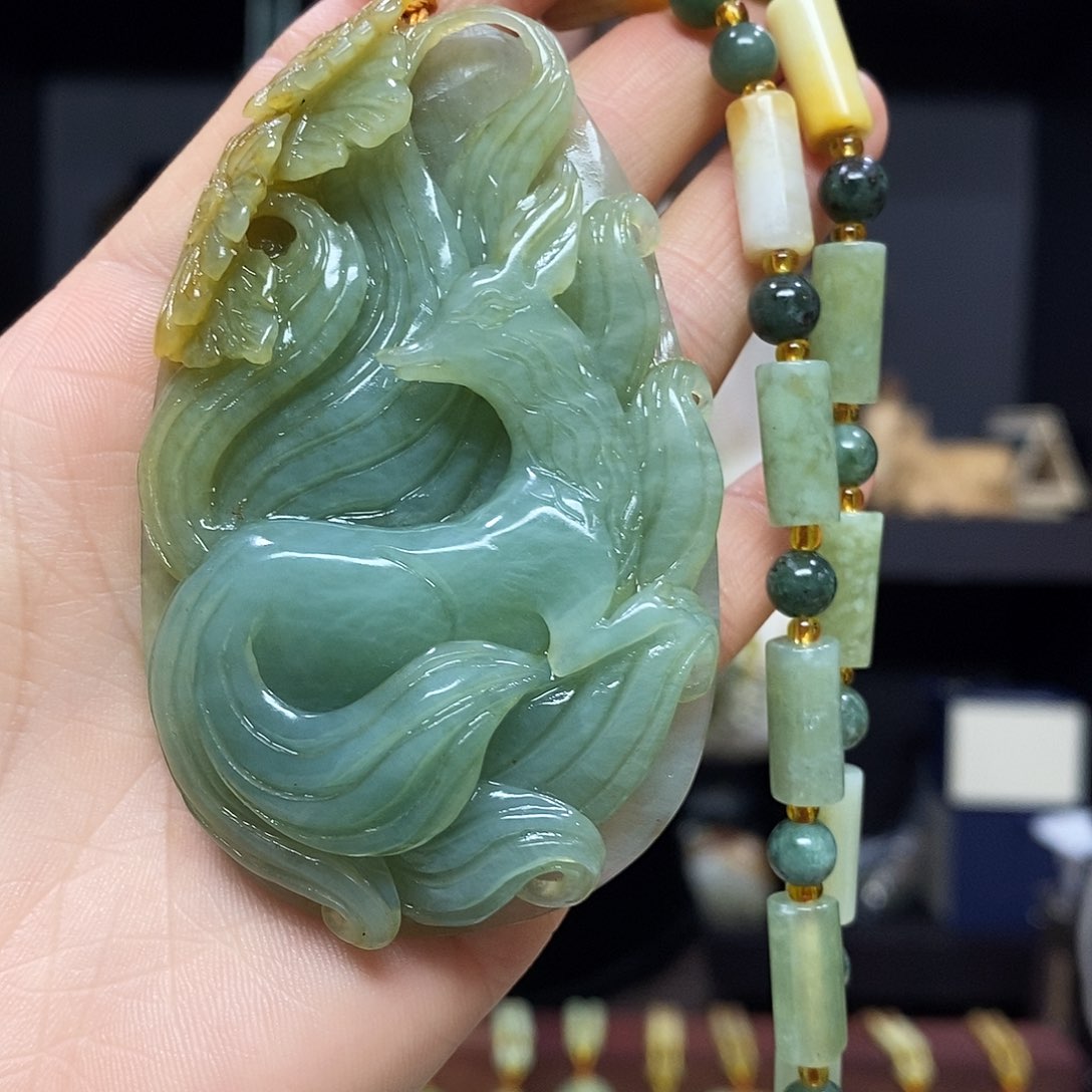 岫玉挂件吊坠未镶嵌