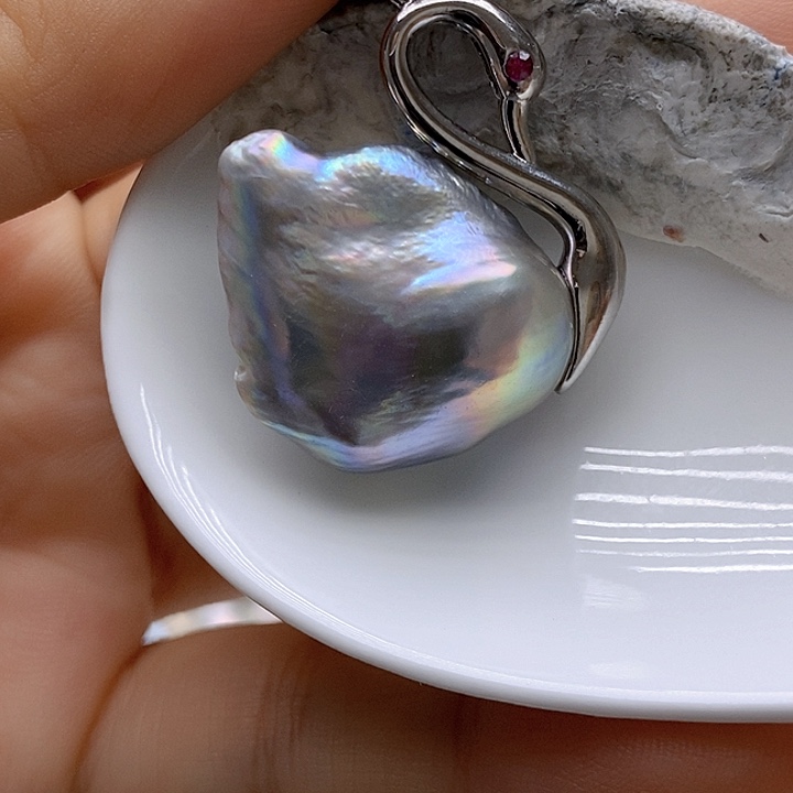 淡水珍珠未镶嵌吊坠(不含链)