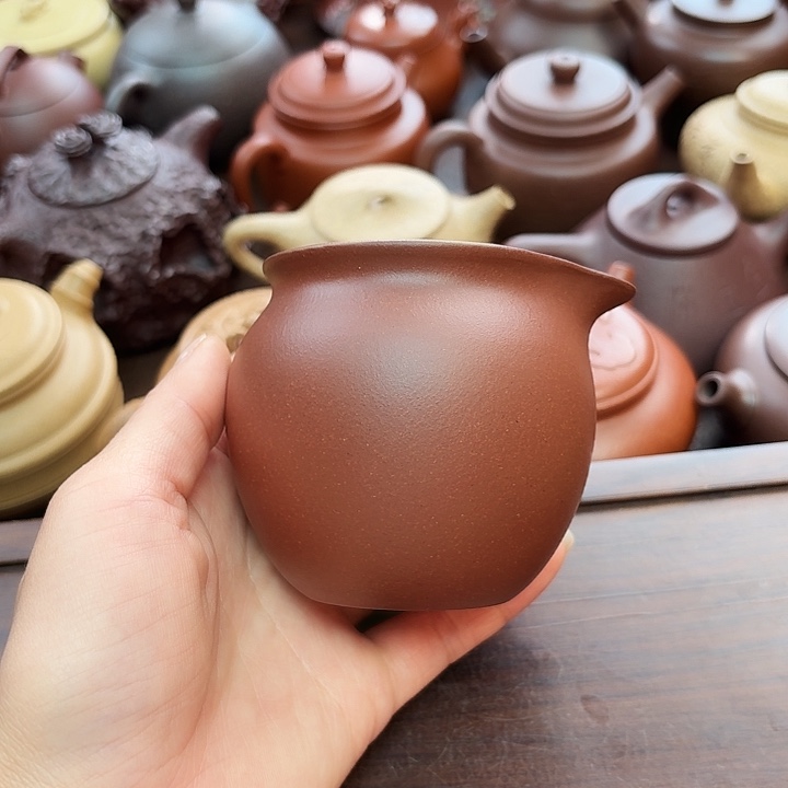 茶壶紫砂底槽清公道杯