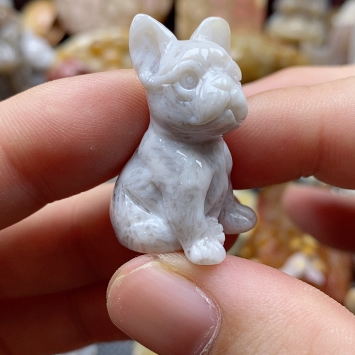 硅化珊瑚（珊瑚玉）颈饰未镶嵌