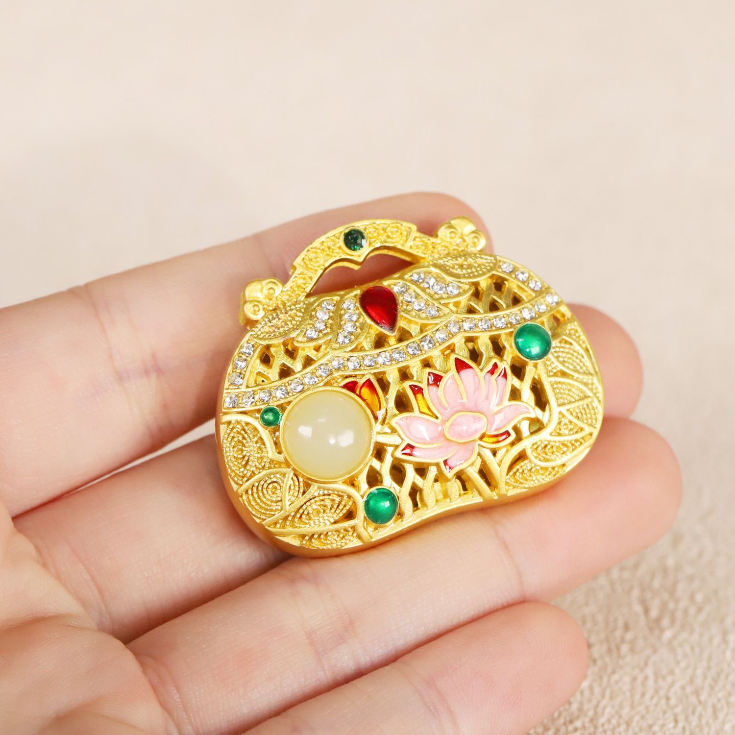 合金石英质玉吊坠 【国泰】时尚有凤来仪