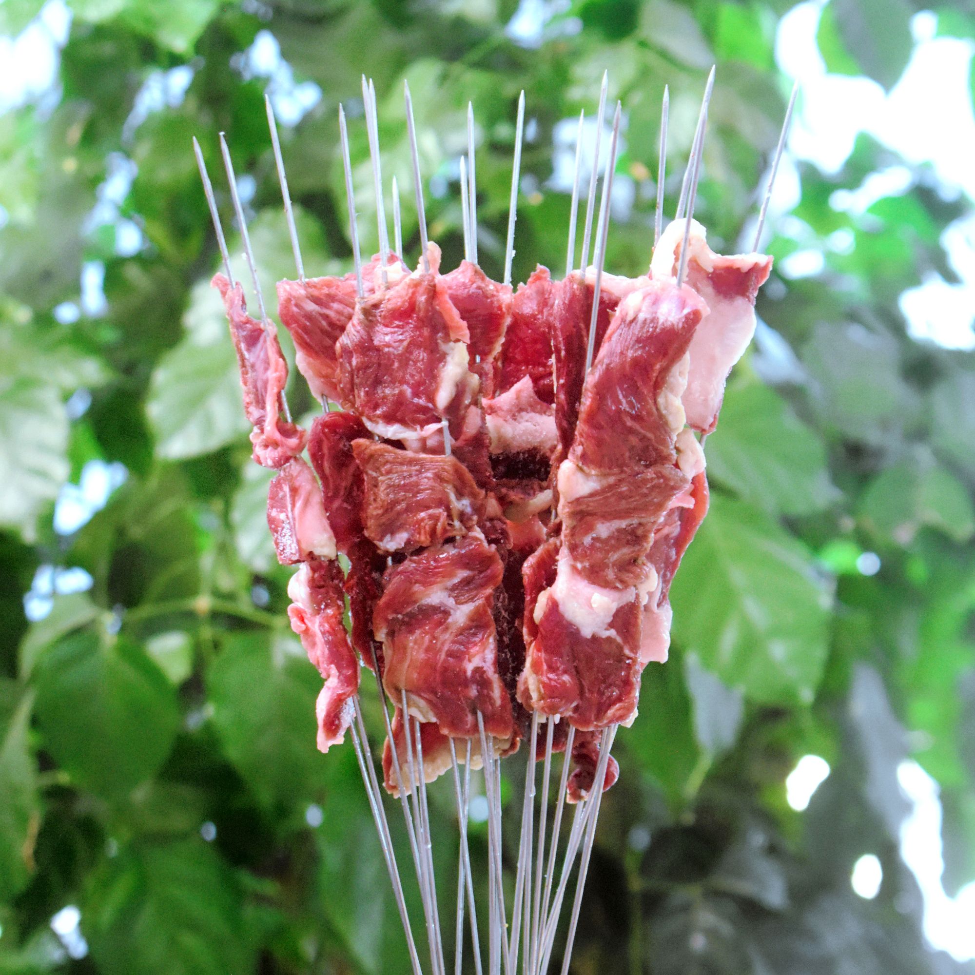 【顺丰发货】雀味大块肉串 烧烤半成品商用批发家用露营开袋即食