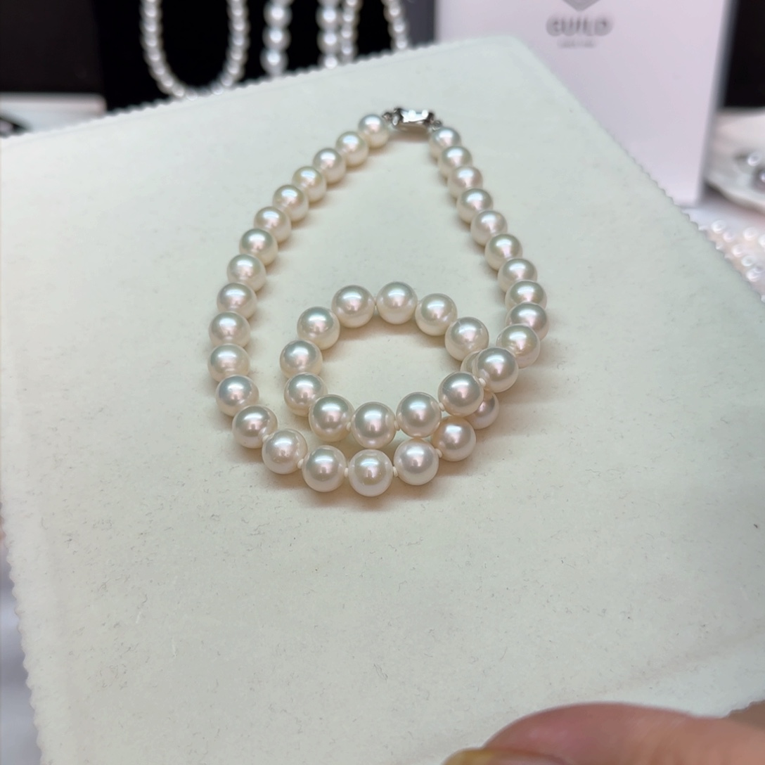 【闪购商品】淡水珍珠银S925镶嵌项链