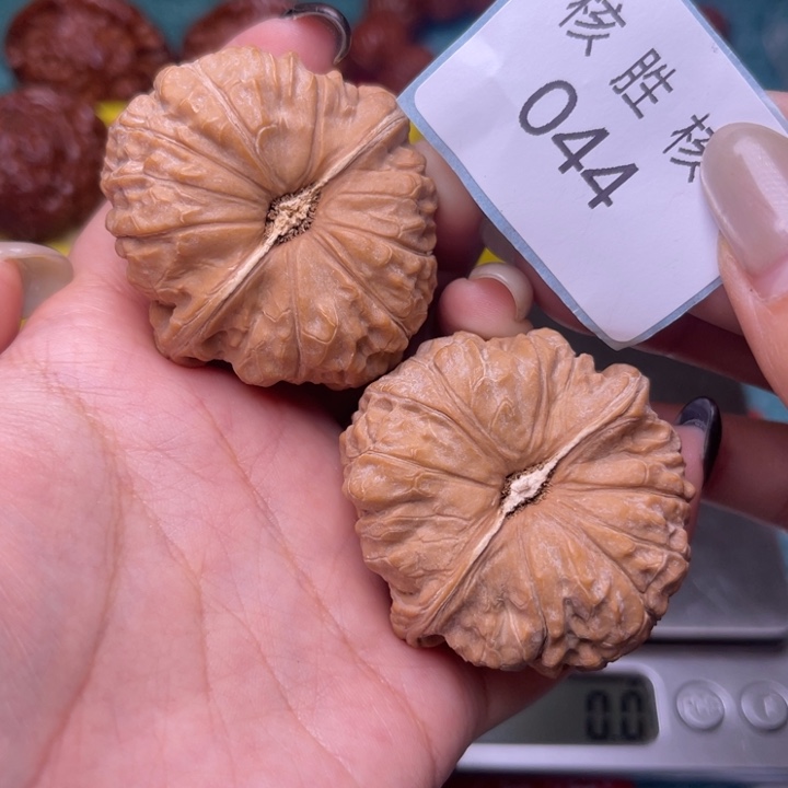 把件文玩核桃南瓜墩43.044