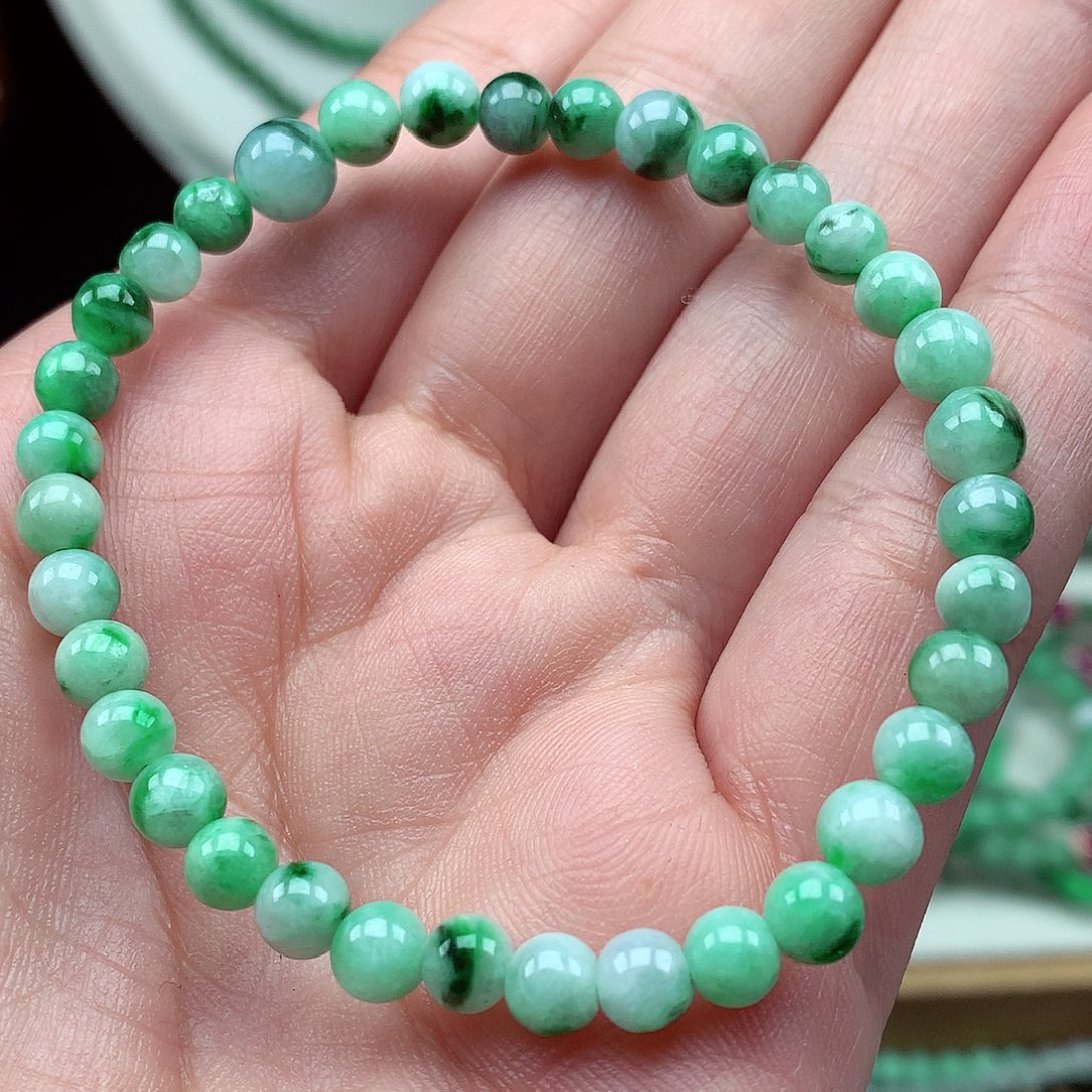 翡翠未镶嵌项链翡翠