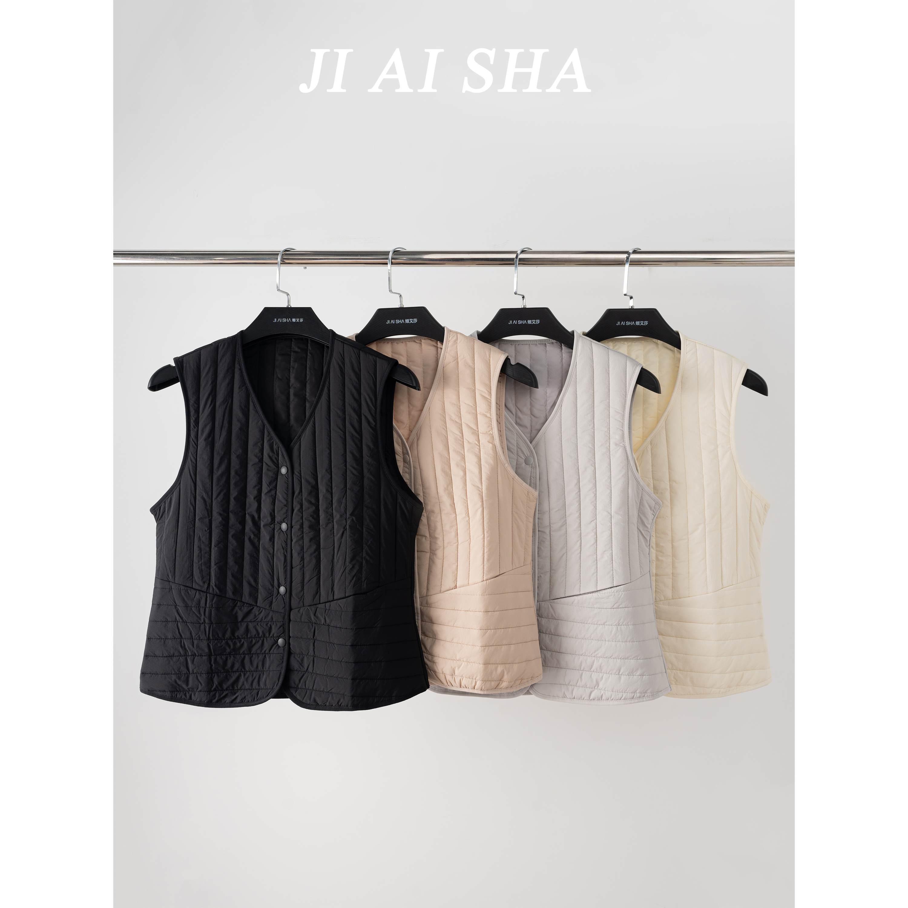 绵羊毛填充马甲YR-915