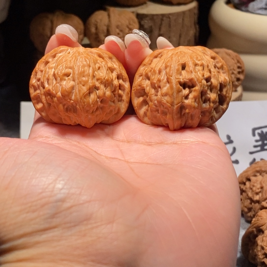 核桃把件全品40磨盘
