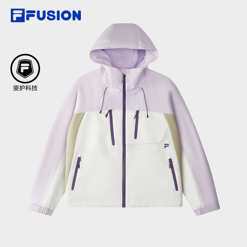 FILA斐乐2025秋冬新款户外登山服旅游保暖防风外套T11W547705F